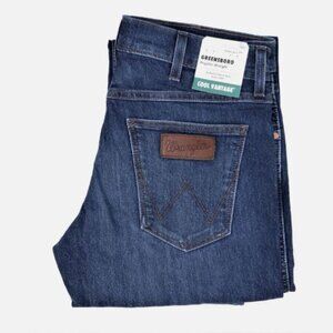 Wrangler 1947 Size W40 L32 Greensboro Men's Jeans Straight Leg Cool Vantage New